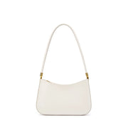 Classic Curve Shoulder Bag – Genuine Leather Elegance