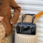 Luna Soft Gloss Pillow Shoulder Bag