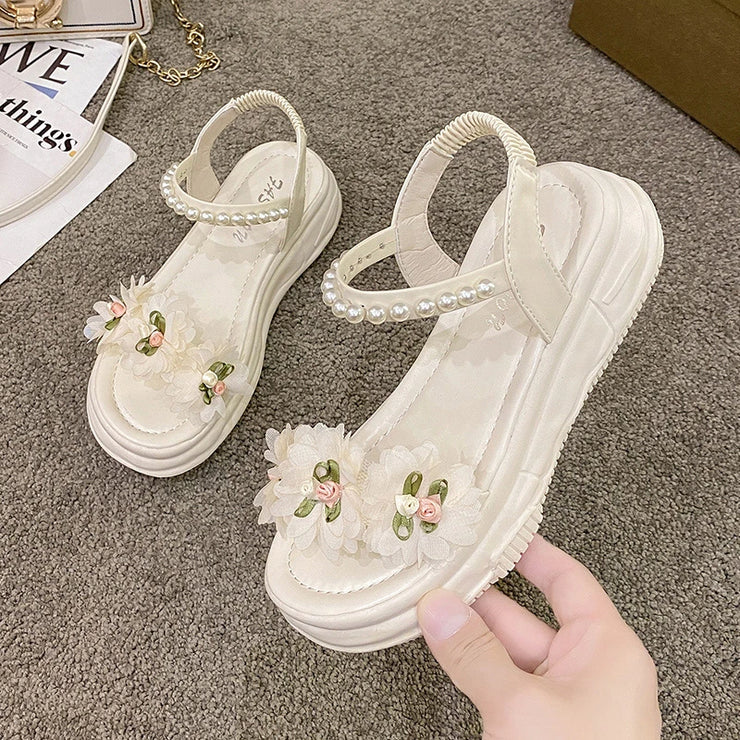 Blossom Pearl Garden Sandals