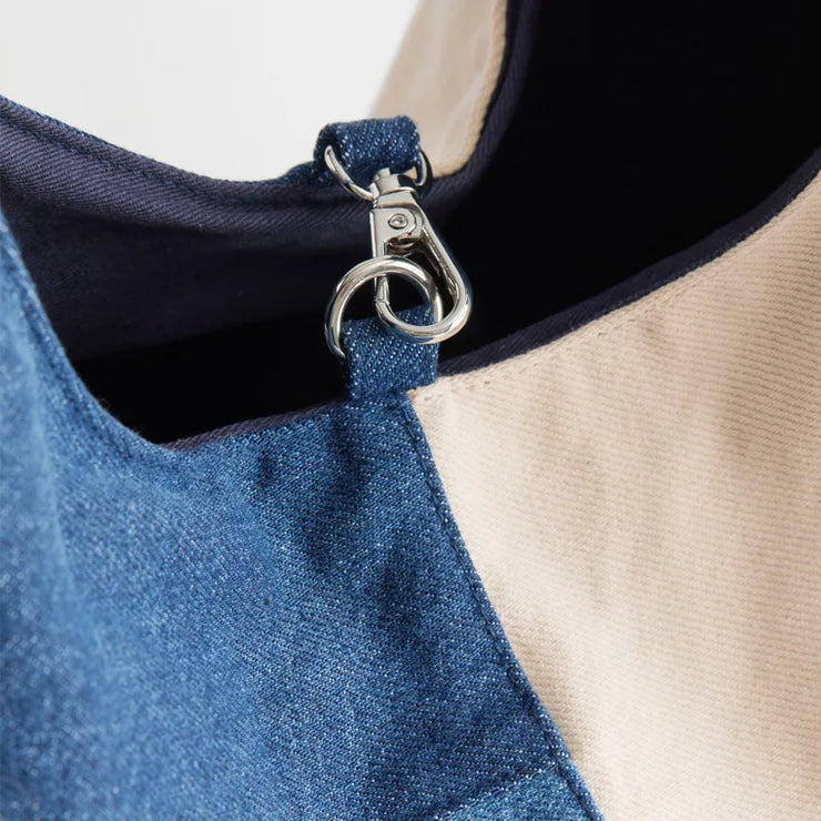 Harbor Patch Denim Hobo Tote