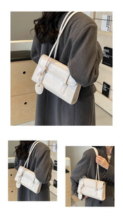 New High Sense Women Versatile Autumn and Winter Portable Shoulder Bag