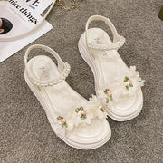 Blossom Pearl Garden Sandals