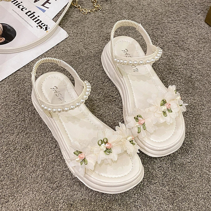 Blossom Pearl Garden Sandals