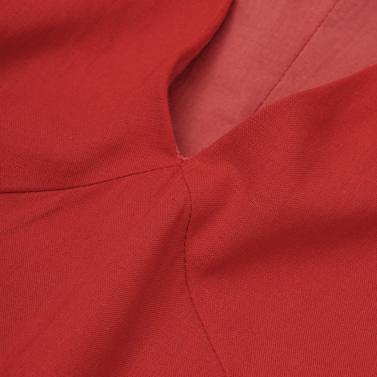 Tuscany Sun Linen Mini Dress