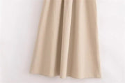 "Arden” Timeless Sleeveless Midi Dress