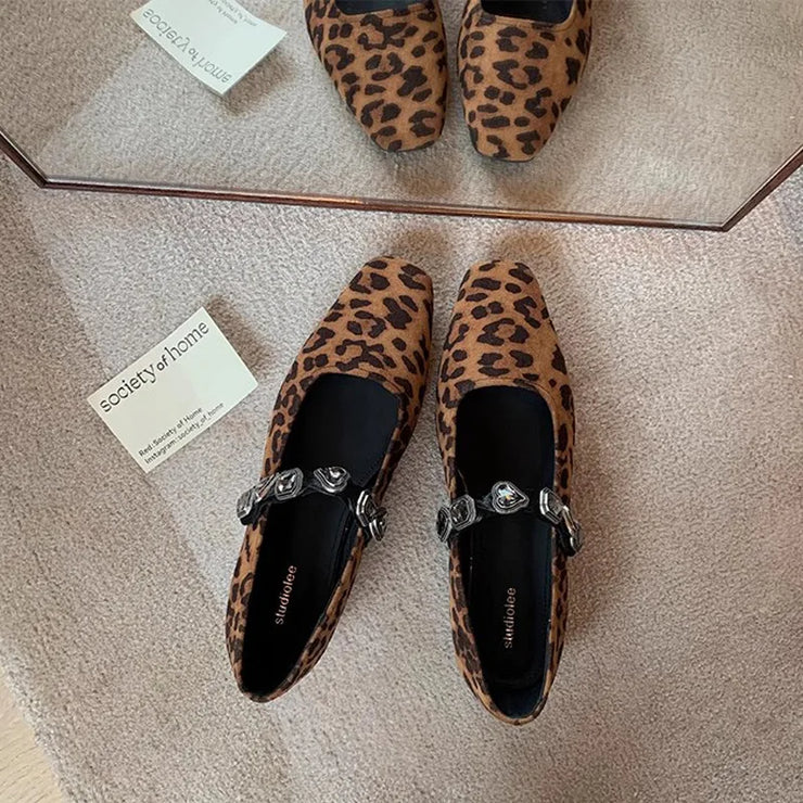 Shoes Women Flats Shallow Mouth Pointed Toe Loafers Ballerinas