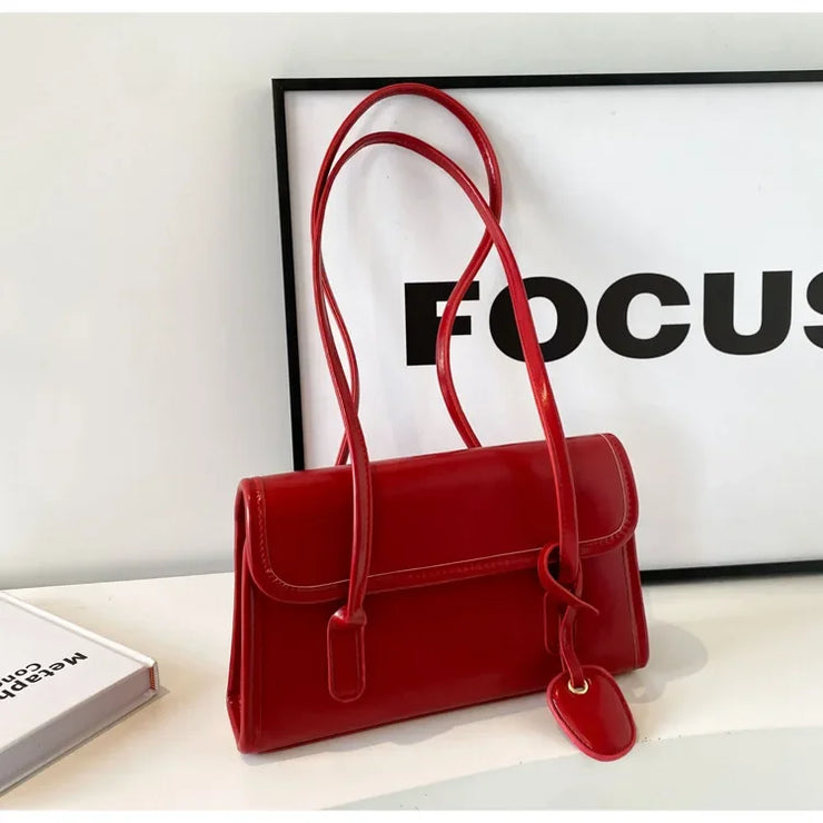 New High Sense Women Versatile Autumn and Winter Portable Shoulder Bag