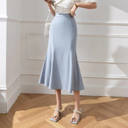 Sophia High-Waist Flare Midi Skirt