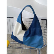 Harbor Patch Denim Hobo Tote
