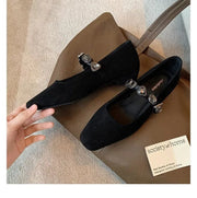 Shoes Women Flats Shallow Mouth Pointed Toe Loafers Ballerinas