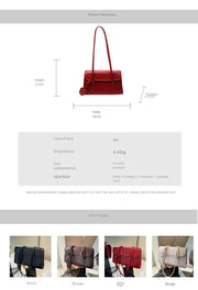 New High Sense Women Versatile Autumn and Winter Portable Shoulder Bag