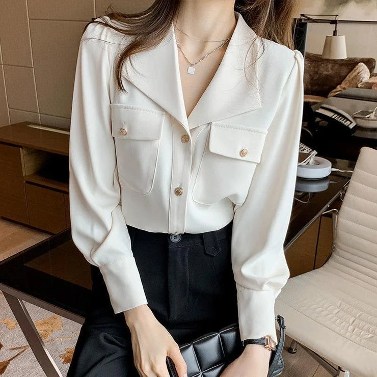 Valencia Pocket Detail Blouse