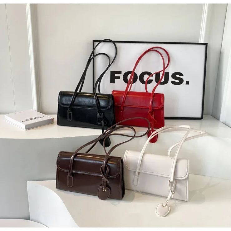 New High Sense Women Versatile Autumn and Winter Portable Shoulder Bag