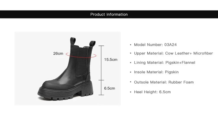 Arden Platform Chelsea Boots