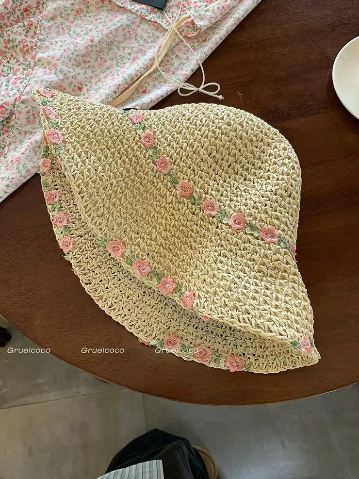 Sun-Kissed Crochet & Straw Hat Collection