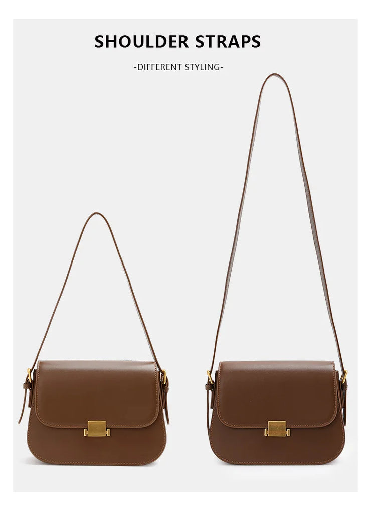 Margaux Classic Cowhide Shoulder Bag