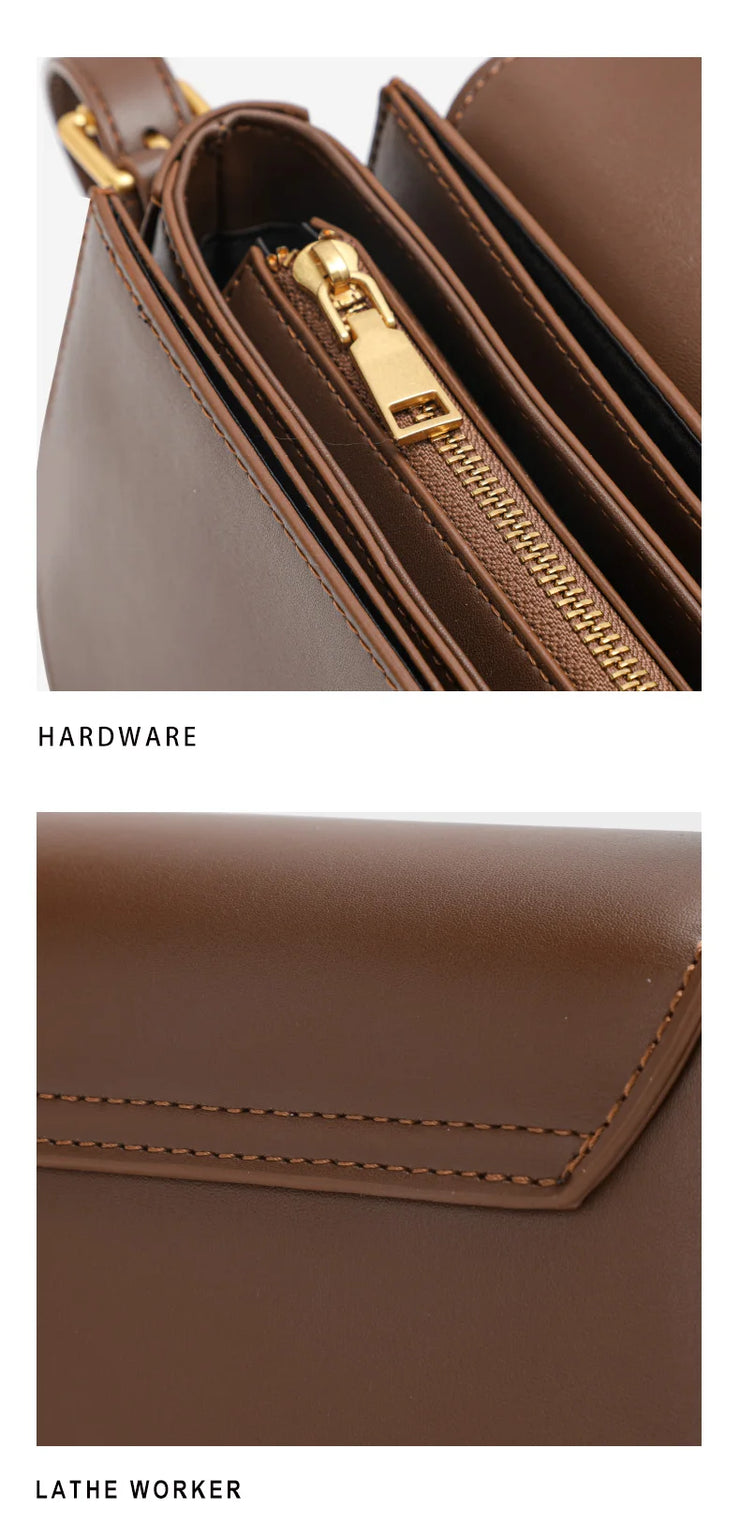 Margaux Classic Cowhide Shoulder Bag