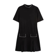 Mod Pocket Flare Mini Dress
