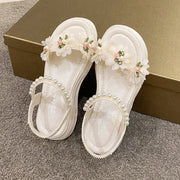 Blossom Pearl Garden Sandals