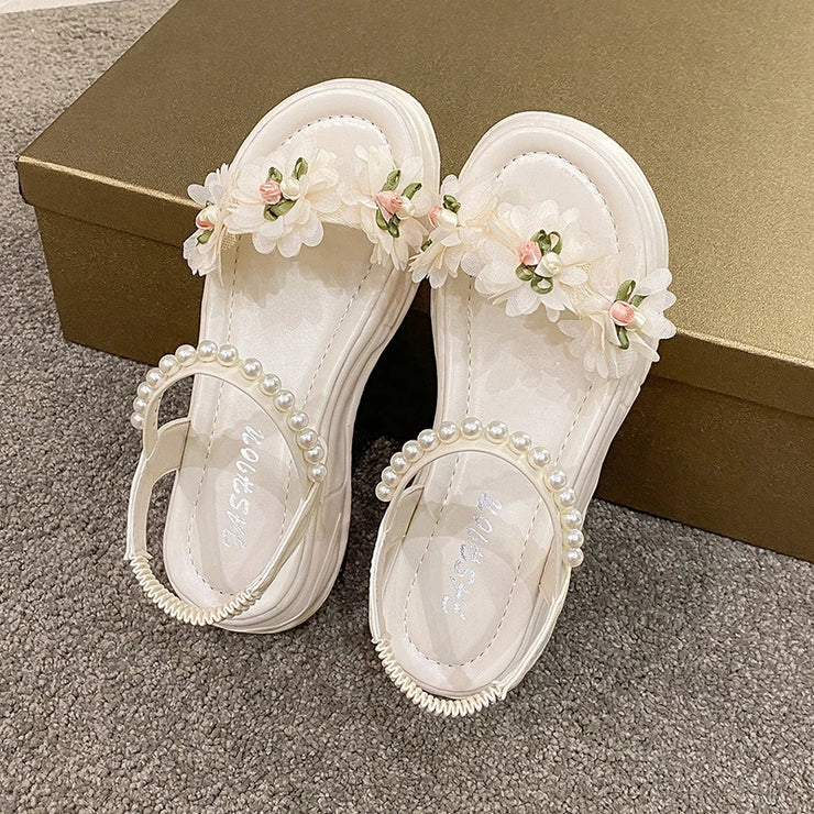 Blossom Pearl Garden Sandals