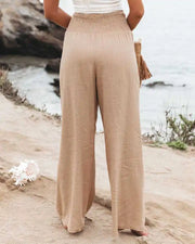 Coastal Breeze High-Waist Lounge Pants