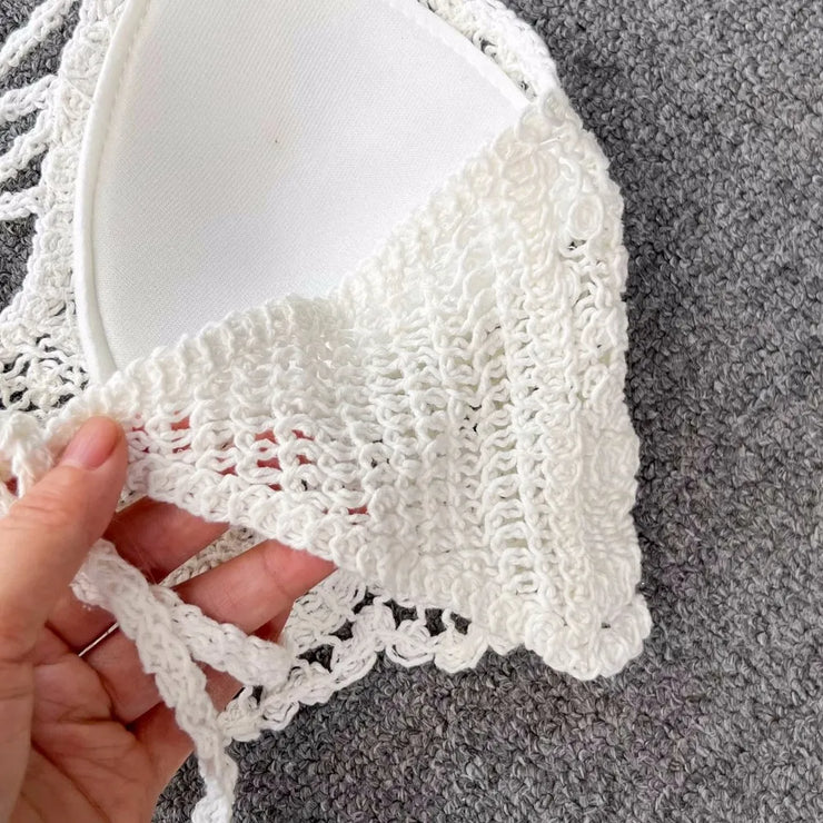 Two Piece Sets Women Summer Knit Camisole Elastic Waist Shorts
