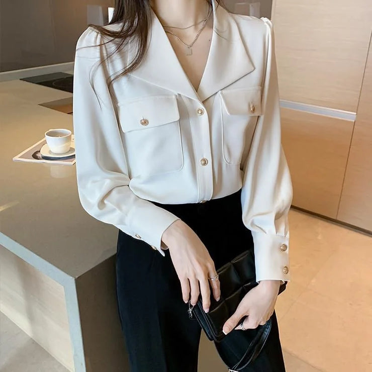 Valencia Pocket Detail Blouse