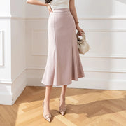 Sophia High-Waist Flare Midi Skirt