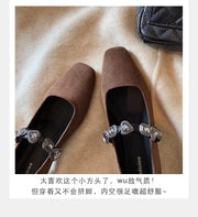 Shoes Women Flats Shallow Mouth Pointed Toe Loafers Ballerinas