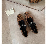 Shoes Women Flats Shallow Mouth Pointed Toe Loafers Ballerinas