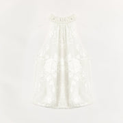 "Light and Shadow" Retro Posey Halter Neck Vest