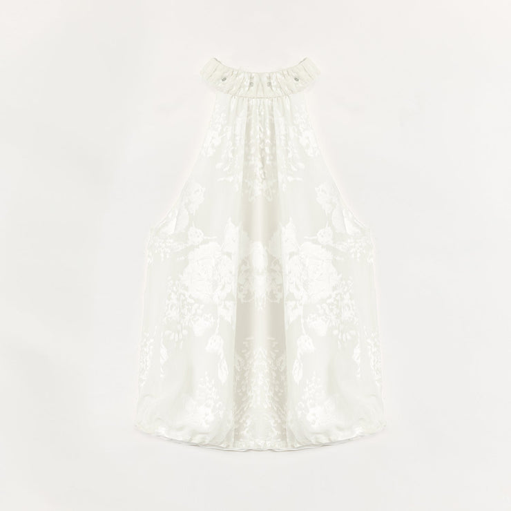 "Light and Shadow" Retro Posey Halter Neck Vest