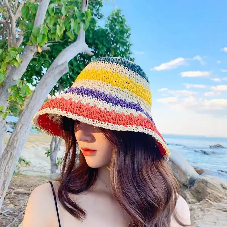 Sun-Kissed Crochet & Straw Hat Collection