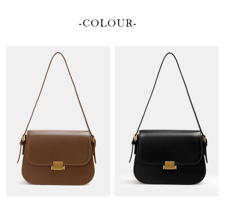 Margaux Classic Cowhide Shoulder Bag