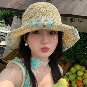Sun-Kissed Crochet & Straw Hat Collection