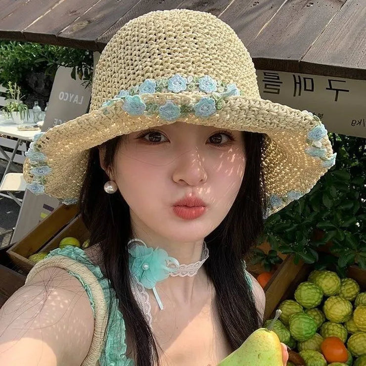 Sun-Kissed Crochet & Straw Hat Collection