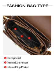 Margaux Classic Cowhide Shoulder Bag