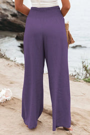 Coastal Breeze High-Waist Lounge Pants