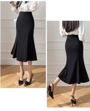 Sophia High-Waist Flare Midi Skirt