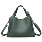 Aria Luxe Pebbled Bucket Bag