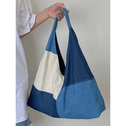 Harbor Patch Denim Hobo Tote