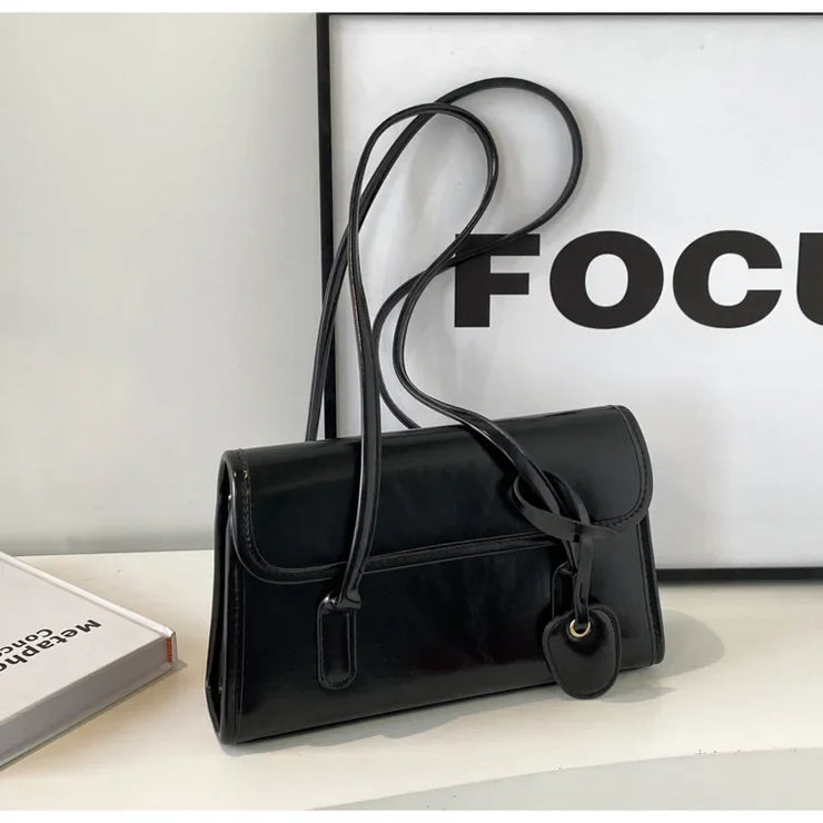 New High Sense Women Versatile Autumn and Winter Portable Shoulder Bag