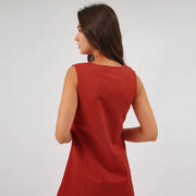 Tuscany Sun Linen Mini Dress