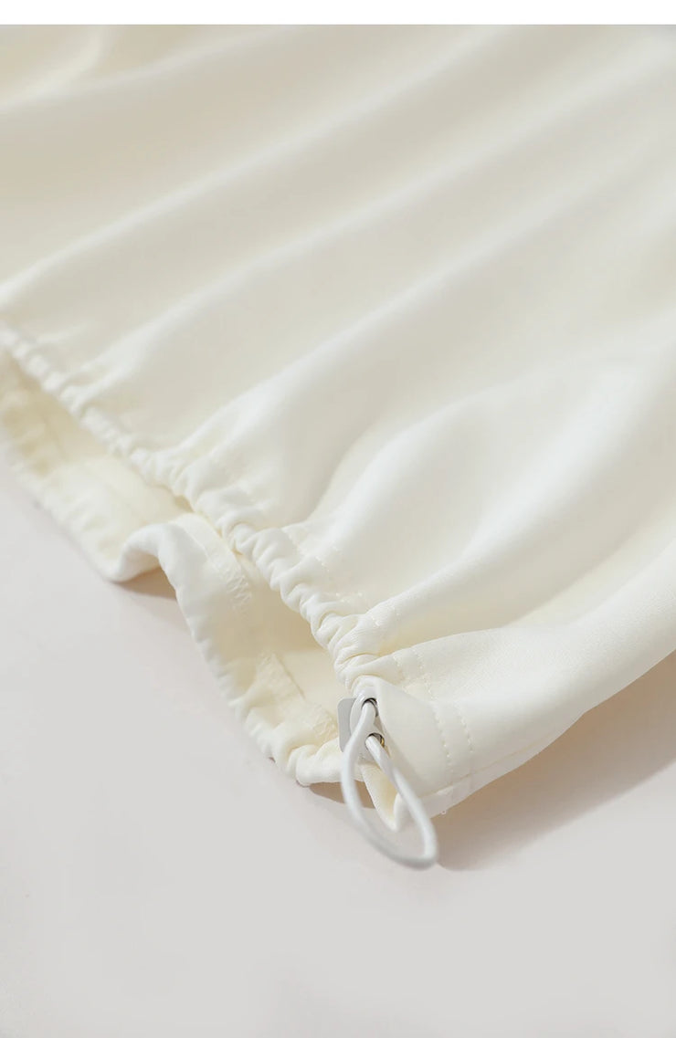 Amélie Satin Contrast Sweatshirt