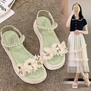 Blossom Pearl Garden Sandals
