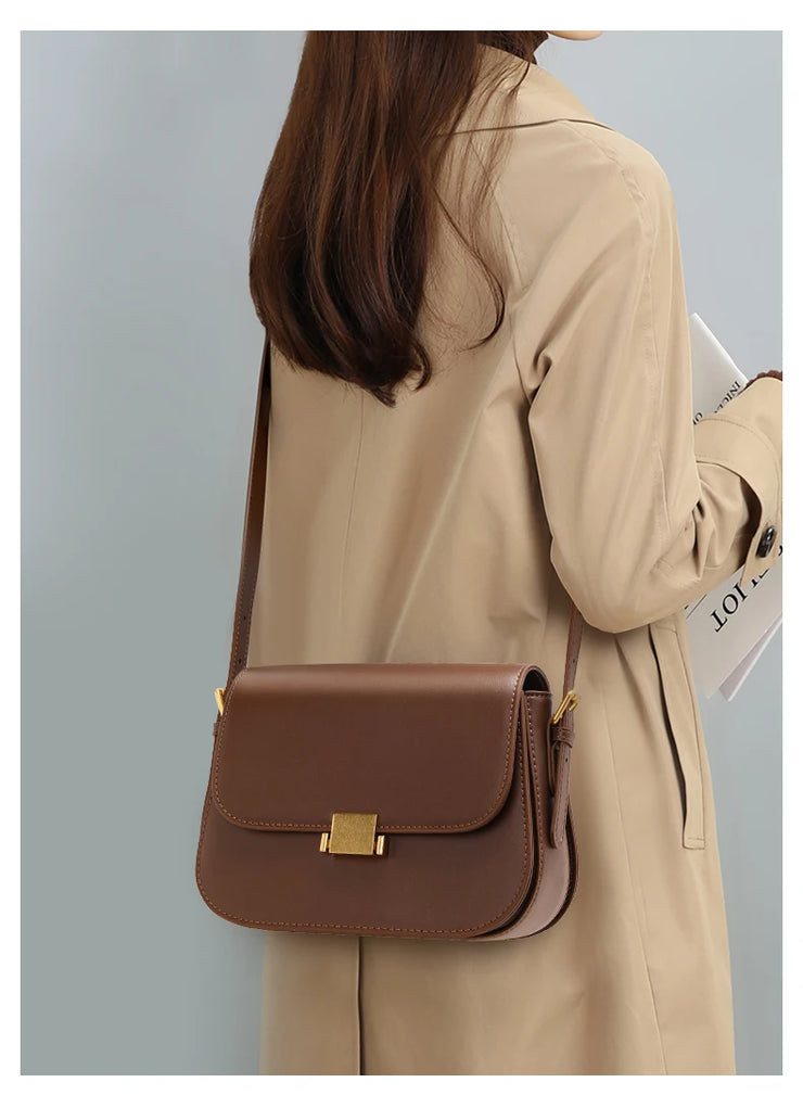 Margaux Classic Cowhide Shoulder Bag