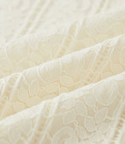 Élise Lace High-Neck Blouse