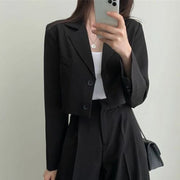 Château Cropped Blazer Set
