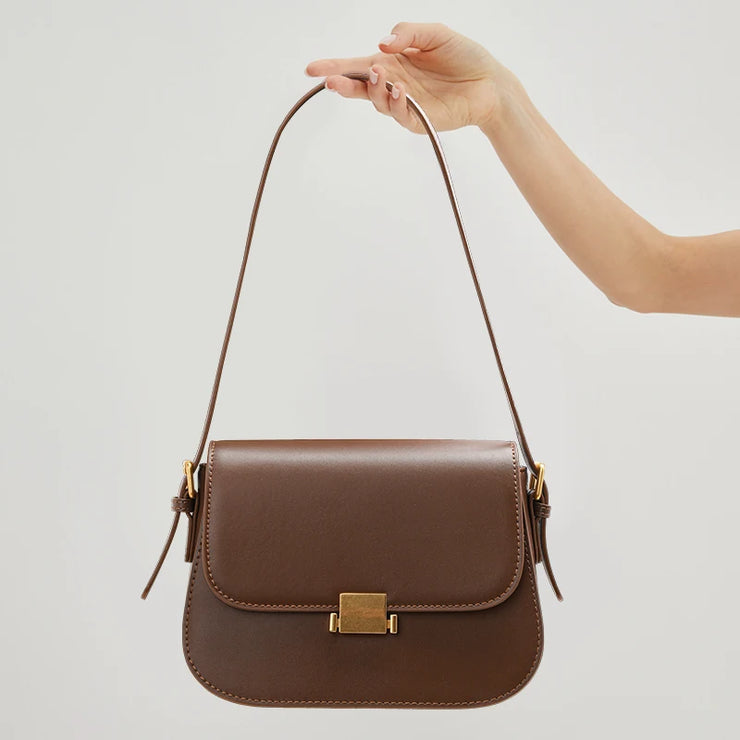 Margaux Classic Cowhide Shoulder Bag