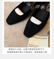 Shoes Women Flats Shallow Mouth Pointed Toe Loafers Ballerinas